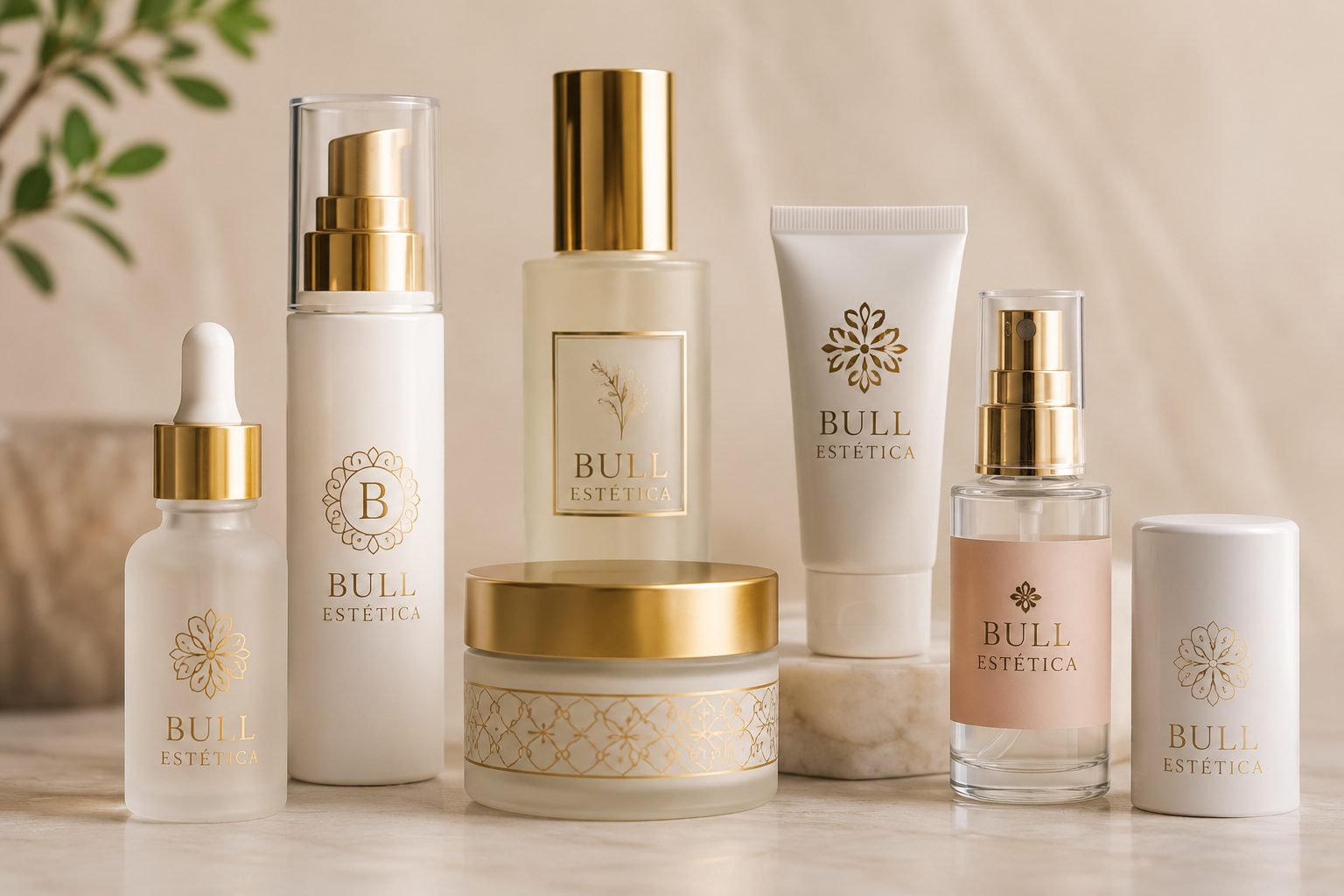 Envases cosméticos personalizados con serigrafía y acabados premium en frascos, tubos y tarros.