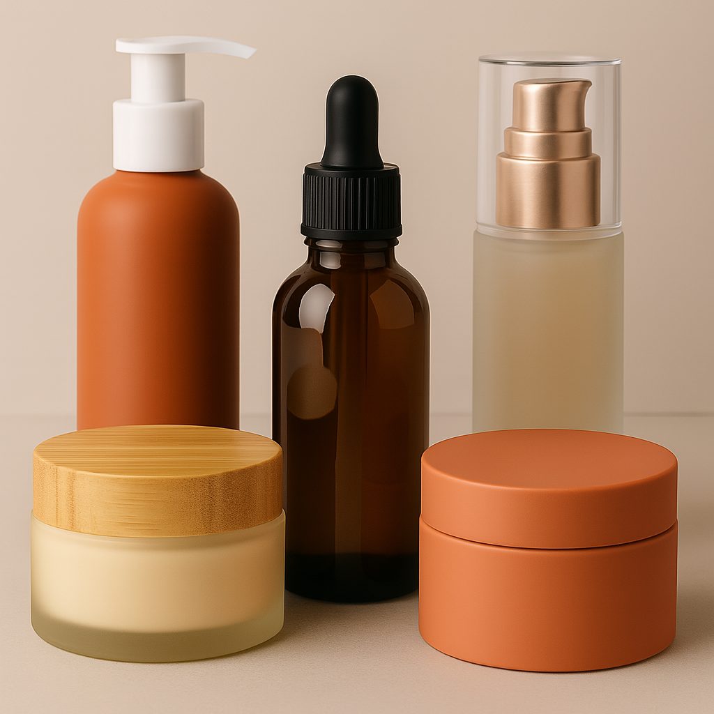 Proceso de importación de envases cosméticos desde Asia con control de calidad y entrega DDP