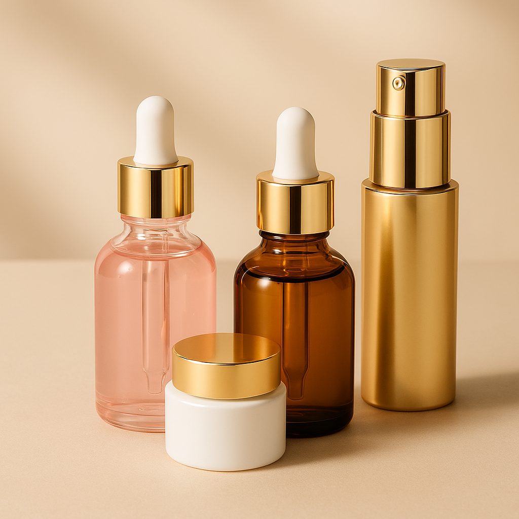 Comparativa entre fabricante e importador de envases cosméticos