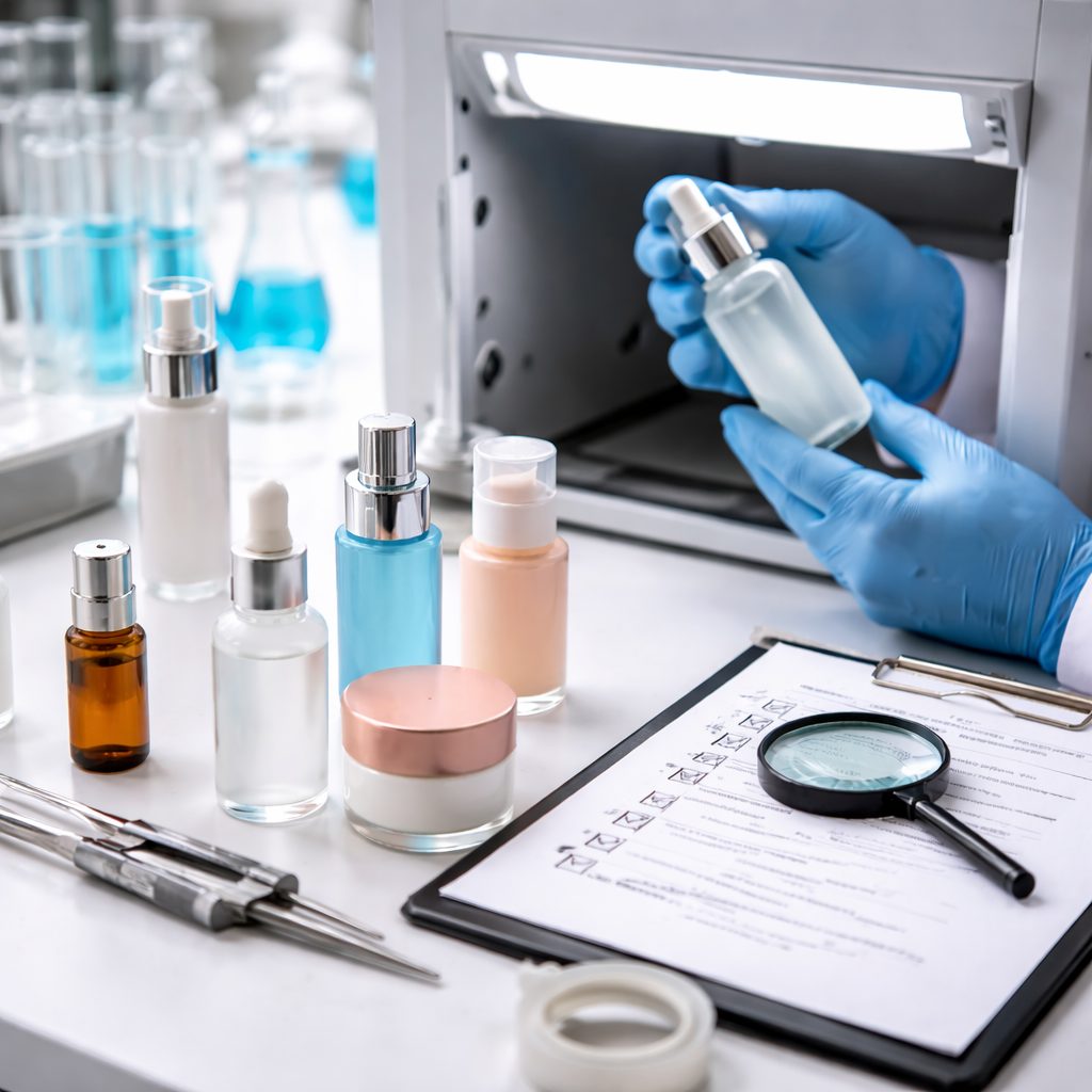 validación real de envases cosméticos antes de producción y logística